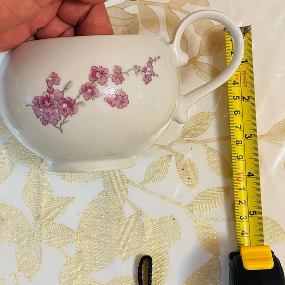 VTG SET OF 3 KAHLA PORCELAIN COFFEE TEAPOT WHITE  FLOWERS PATTERN GERMANY GDR - Picture 7 of 11